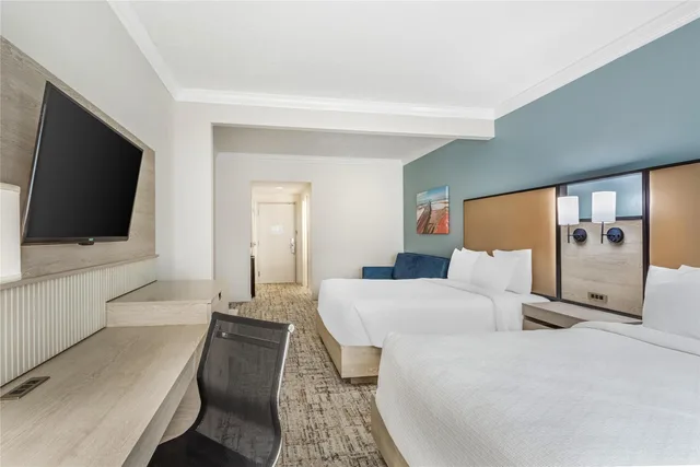 جناح بسريرين كوين مع أريكة، Best Western Plus Airport Inn Suites Salt Lake City 3/7
