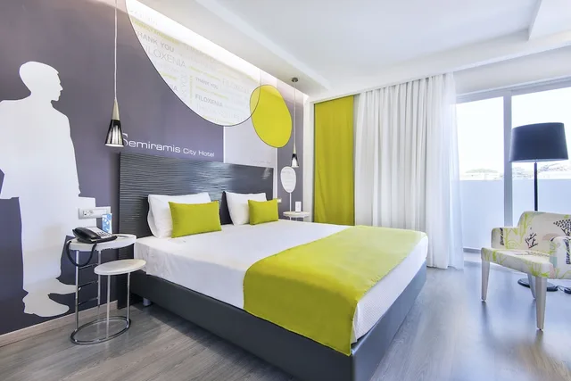 غرفة قياسية بسرير مزدوج، Semiramis City Hotel 5/8