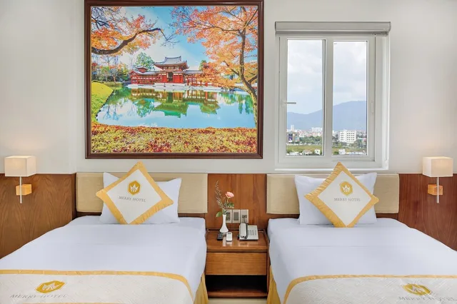 غرفة سوبيريور بسريرين منفصلين، Merry Hotel 2/3