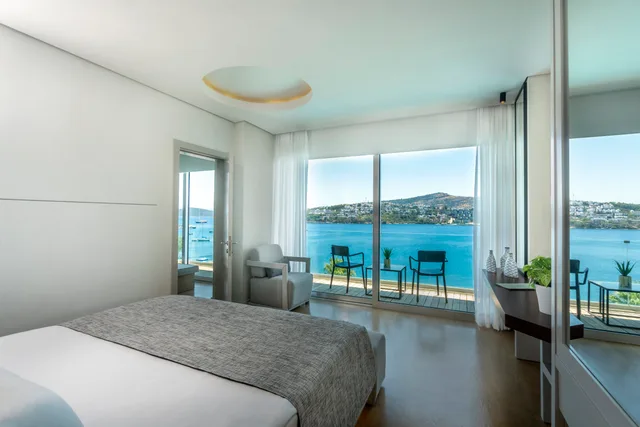 غرفة ديلوكس بسرير كينج، Cape Bodrum Luxury Hotel Beach 2/3