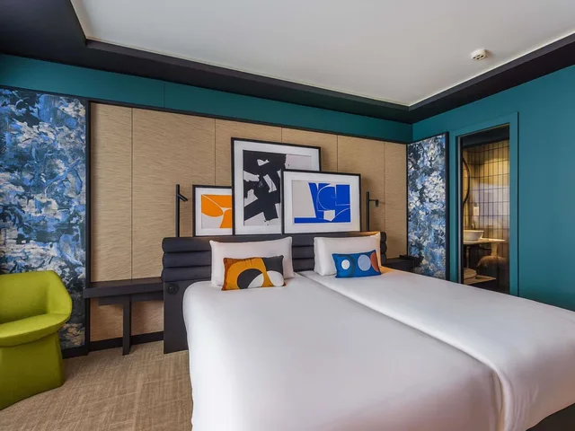 غرفة بريفيليج بسرير مزدوج، Mercure Dijon Centre Clemenceau 1/10