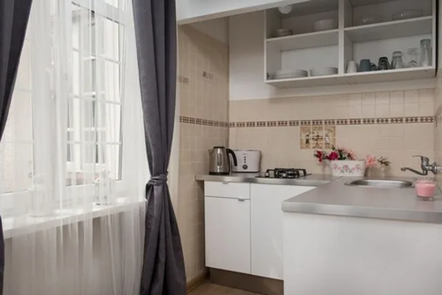 شقة استوديو بسرير مزدوج مع أريكة، Apartinfo Old Town Apartments 3/3