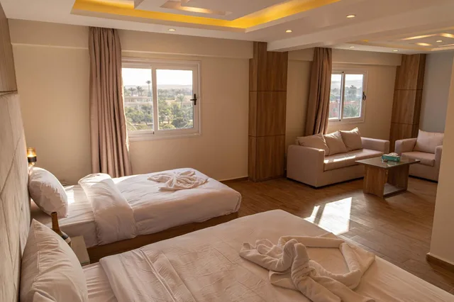 جناح بإطلالة على الحديقة، Nine Pyramids View Hotel 2/4