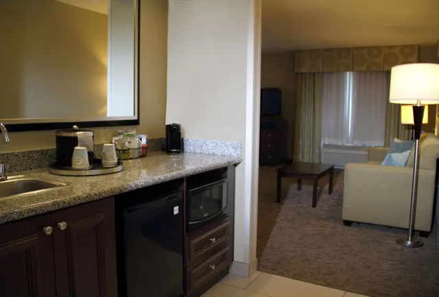 استوديو بسرير كينج بحوض جاكوزي، Hampton Inn Suites Manteca 9/10