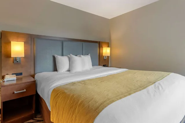 جناح بزنس بسرير كينج، Comfort Inn and Suites Market Airport 1/2