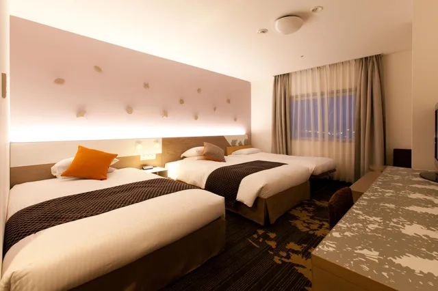 غرفة سوبيريور ثلاثية بسريرين منفصلين مع سرير إضافي، Toyama Excel Hotel Tokyu 1/1
