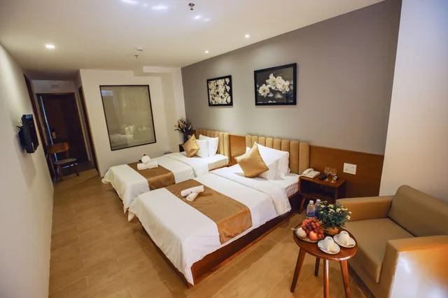 غرفة سوبيريور بسرير مزدوج أو سريرين منفصلين، Gardenia Hue Hotel 6/10