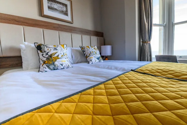 غرفة ديلوكس بسرير مزدوج أو سريرين منفصلين بإطلالة على البحر، Llandudno Bay Hotel 8/10