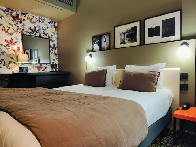 غرفة سوبيريور بسرير مزدوج أو سريرين منفصلين، Hotel Noir 7/10