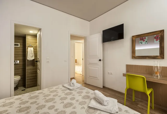 شقة بشرفة بغرفتي نوم، Elina Hotel Apartments 5/9