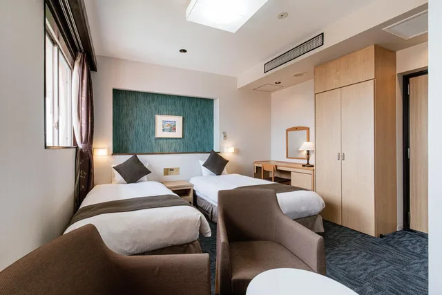 Semi Room, Standard, 2 Semi Double Beds, Private Bathroom, North Side، Kamenoi Hotel Chitamihama 2/2
