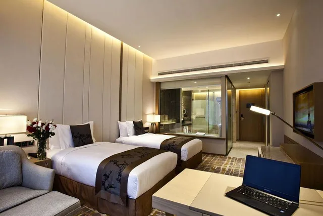 غرفة ديلوكس بسريرين منفصلين، Days Hotel & Suites by Wyndham Liangping 1/1