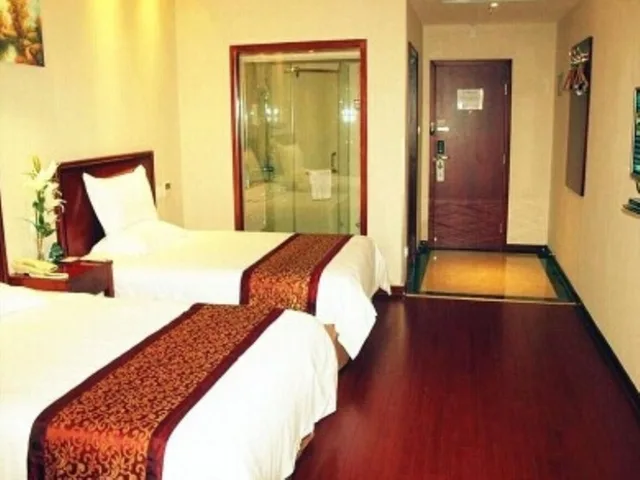 غرفة بسريرين منفصلين، Greentree Inn Yancheng Dongtai Jianggang Yingbin Road Gangcheng Avenue Hotel 3/3