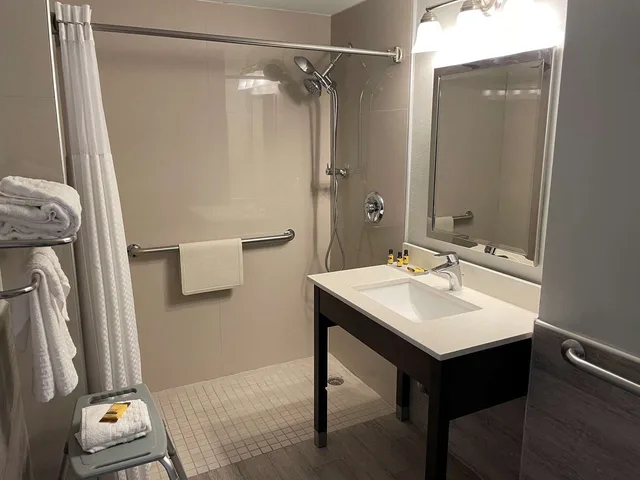 غرفة بسرير كينج لذوي الإعاقة، Best Western Plus McAllen Airport Hotel 4/4