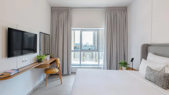 شقة ديلوكس بسرير كينج بغرفة نوم واحدة، Citadines Metro Central Dubai Ex Auris Metro Central Hotel Apartments 4/10