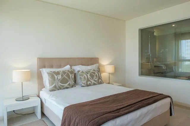 شقة بسرير مزدوج بإطلالة على البحر بغرفة نوم واحدة، Troia Residence Apartamentos Praia 1/3