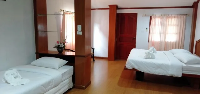 جناح عائلي ثلاثي بسريرين مزدوجين، Haad Rin Resort 6/10