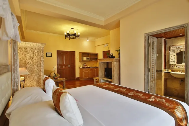 جناح جونيور بسرير مزدوج بإطلالة على البحر، The Jayakarta Lombok Beach Resort and Spa 1/2
