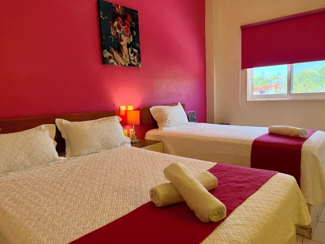 Standard, 1 Queen and 1 Single Bed, Pool View, Barranquilla Hotel 8/10