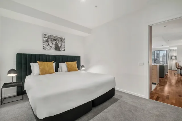 شقة بسريرين كينج بغرفتي نوم، Oaks Melbourne on Lonsdale Suites 9/10