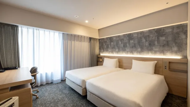 غرفة بريميير بسريرين منفصلين، Richmond Hotel Utsunomiya Ekimae Annex 1/1