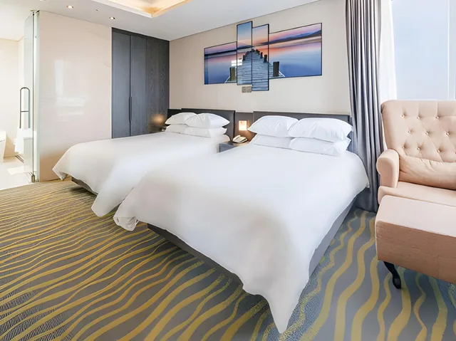 جناح عائلي بسريرين مزدوجين، Gloucester Hotel Jeju 1/1