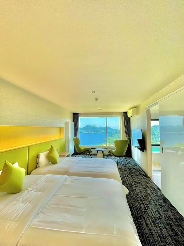 غرفة قياسية بسريرين منفصلين بإطلالة على البحيرة، Hotel Cocoa 7/10