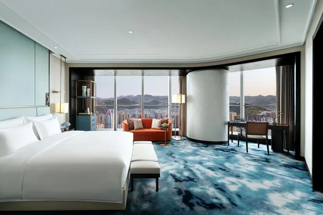 غرفة ديلوكس بسرير كوين، Kempinski Hotel Jinan 1/1
