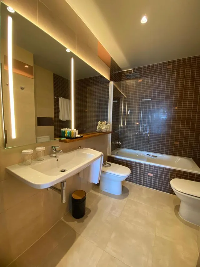 غرفة بسرير مزدوج بإطلالة على البحر، On Hotels Aleta Room 7/7