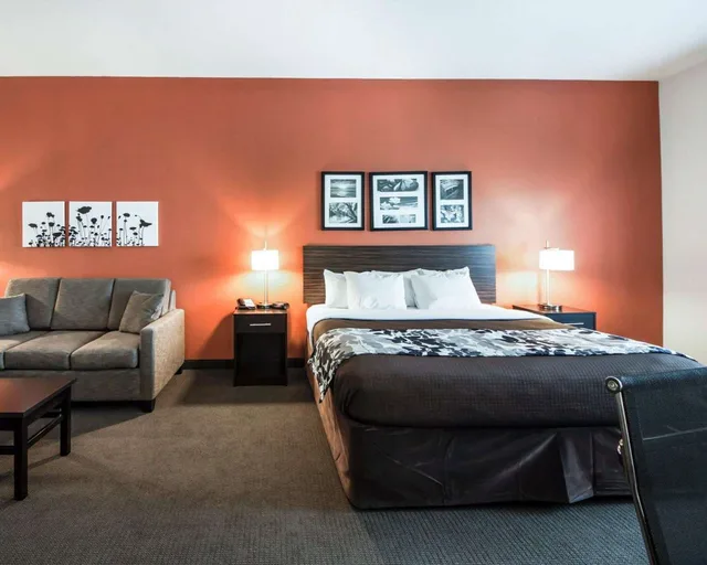 جناح بسرير كينج، Sleep Inn & Suites Hennessey 1/2