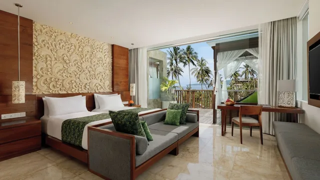 جناح بسرير كينج وسرير فردي بغرفتي نوم، Candi Beach Resort And Spa 2/7