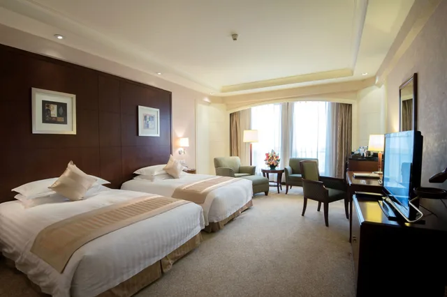 غرفة بريميير بسريرين منفصلين، Wyndham Beijing North 1/9