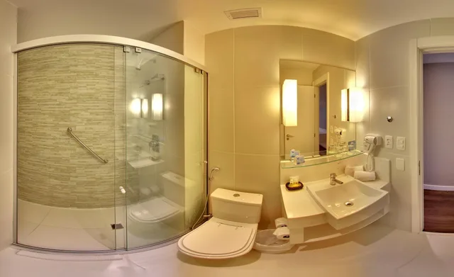 غرفة قياسية بسريرين منفصلين، Quality Hotel Sao Caetano 4/4