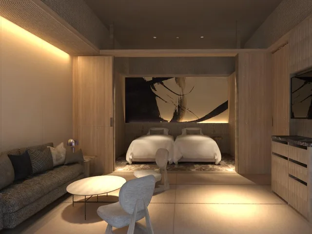 Japanese, Type A, Twin Beds, Kamenoi Hotel Arima 2/2