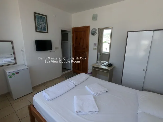 غرفة بانورامية بسرير مزدوج بإطلالة على البحر، Hotel Merhaba 4/10