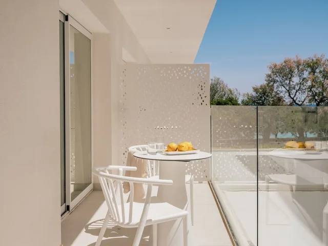 جناح جونيور بسريرين منفصلين بإطلالة جزئية على البحر، MiM Mallorca member of Melia Collection 4/4