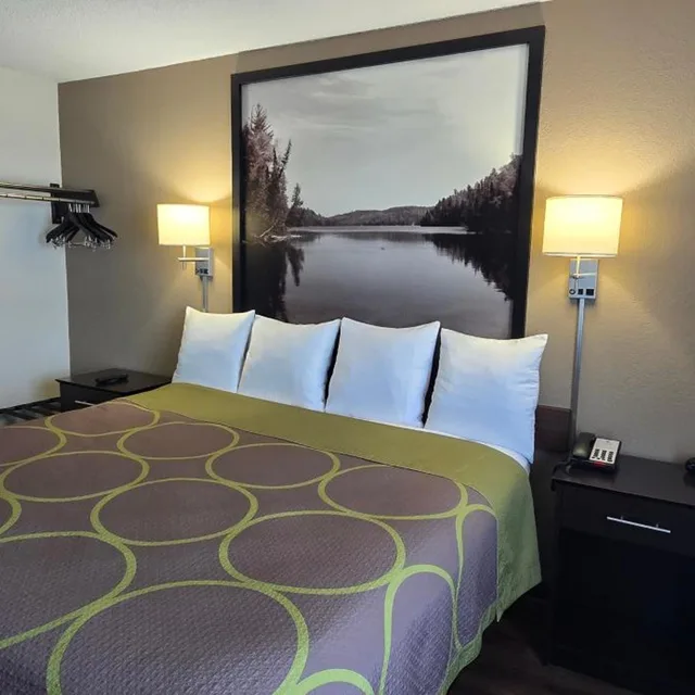 غرفة بسرير كوين لذوي الإعاقة، Super 8 By Wyndham Rogers Minnesota 7/10