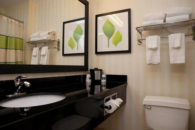 غرفة بسرير كينج لذوي الإعاقة، Fairfield Inn & Suites Joliet North/Plainfield 2/2