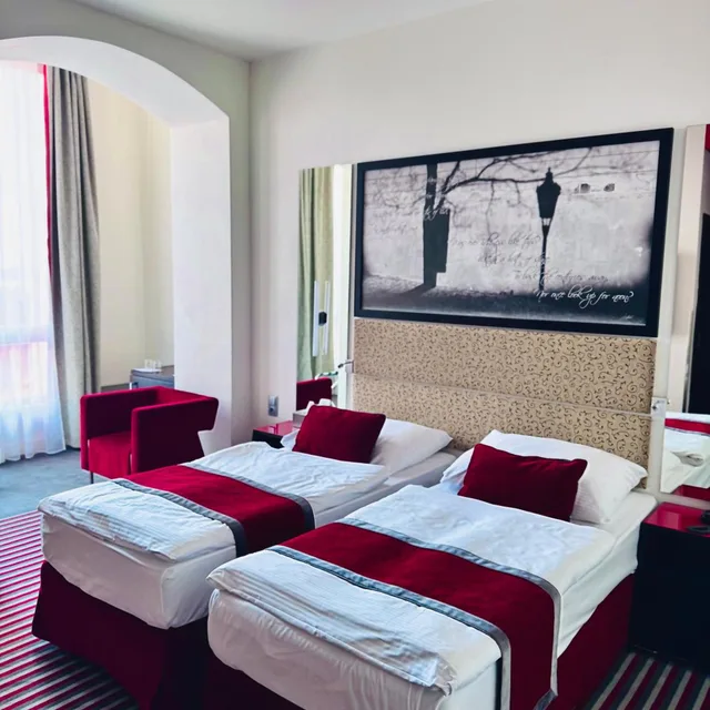 غرفة بسرير كينج، Red And Blue Design Hotel Prague 10/10