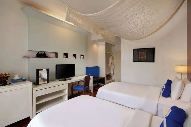 Room, 2 Double Beds, Pool View, Garden Wing، HOMM Souvannaphoum Luang Prabang 3/4