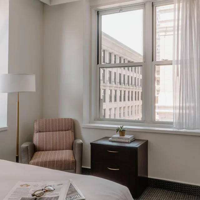 غرفة كلوب، Club Quarters Hotel In Boston 2/2