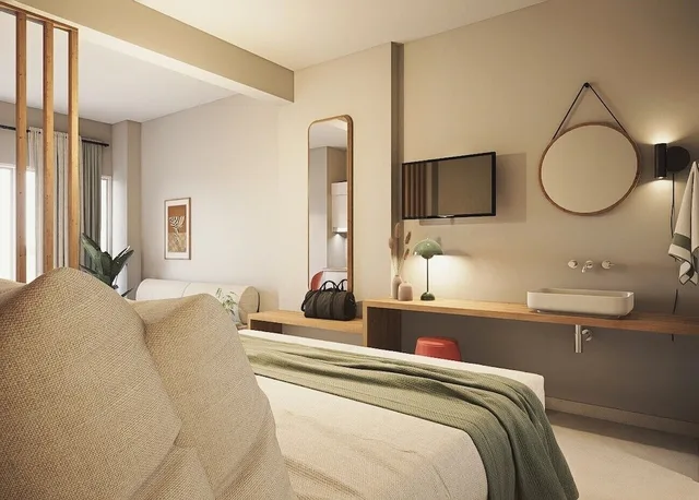استوديو سوبيريور بسريرين منفصلين بإطلالة على البحر بشرفة مع أريكة، Melitti Hotel 9/10