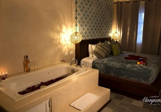 غرفة فاخرة بإطلالة على الحديقة، Quinta Margarita Suites 2/3