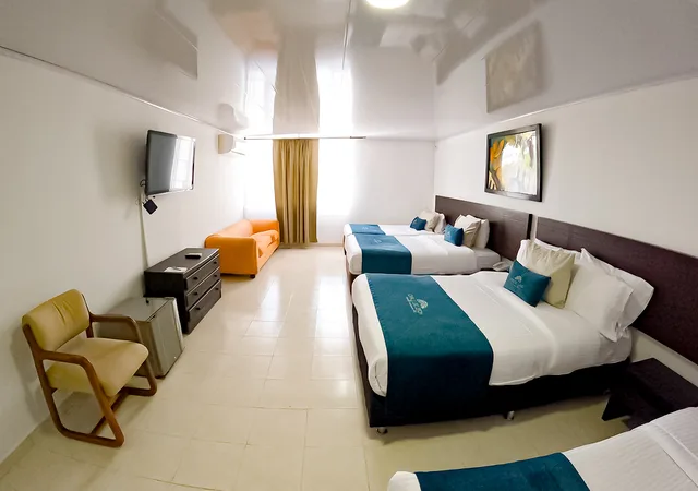 غرفة قياسية رباعية، Hotel Del Llano 4/5