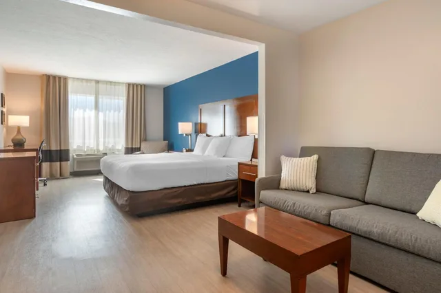 جناح بسرير كينج يُسمح فيها بالحيوانات الأليفة، Comfort Inn & Suites Beaver - Interstate 15 North 4/6