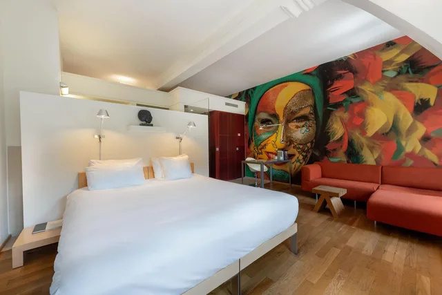 غرفة بسرير كينج، Kruisherenhotel Maastricht 4/8