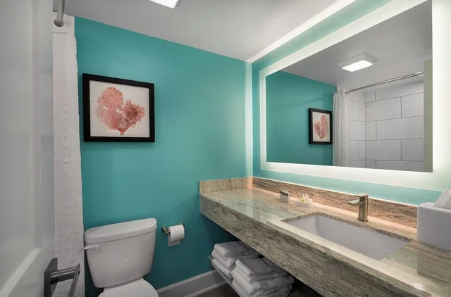Efficiency, 2 Queen Beds, Ocean View, North Wing، Grande Cayman Resort 2/2
