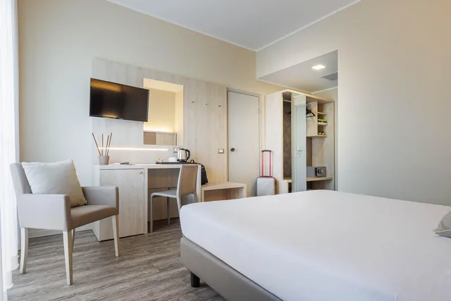 غرفة سوبيريور بسرير كوين، JR Hotels Gate 7 Bologna 2/4