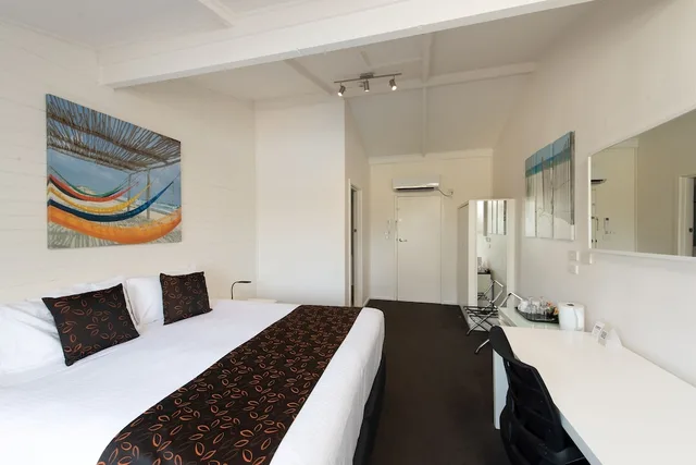 غرفة سوبيريور بسرير كوين بإطلالة على المسبح، Mercure Kangaroo Island Lodge 3/7