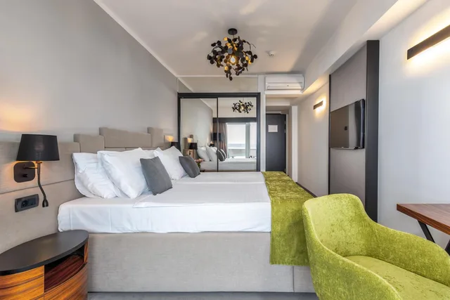 غرفة بسرير مزدوج أو سريرين منفصلين، Hotel Omorika Crikvenica 2/10